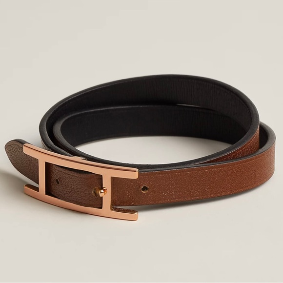 Hermes Behapi Double Tour Bracelet - Picture 3 of 10